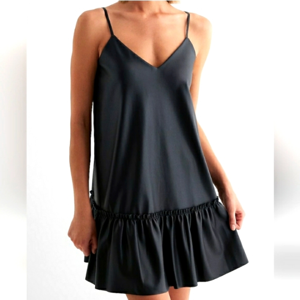 NWT Express Faux Leather Cami  Mini Dress